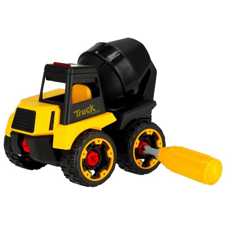 Mega Creative, Betoniarka, pojazd do skręcania, 18 cm