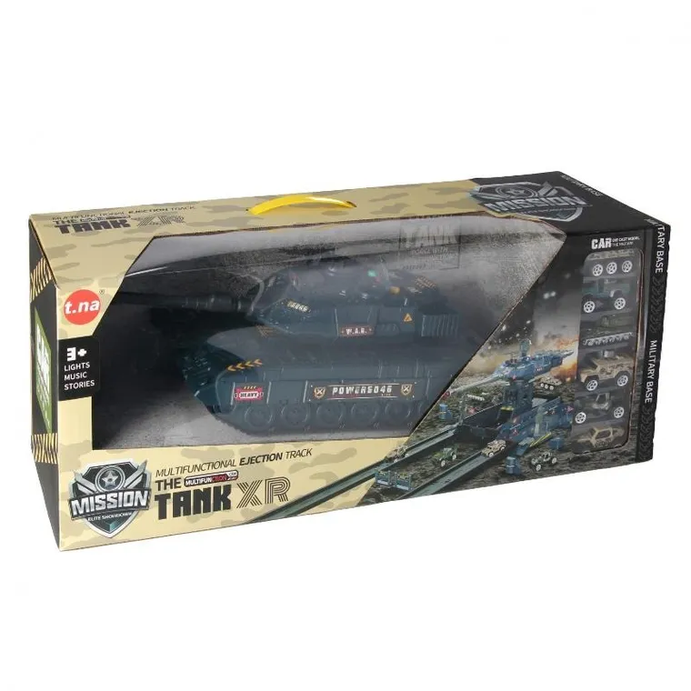 Mega Creative, czołg z akcesoriami, pojazd interaktywny