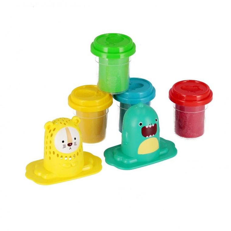 Mega Creative, fryzjer, masa plastyczna z akcesoriami