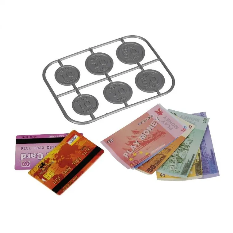 Mega Creative, kasa sklepowa z akcesoriami