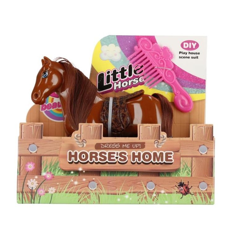 Mega Creative, koń, figurka z akcesoriami, 14 cm