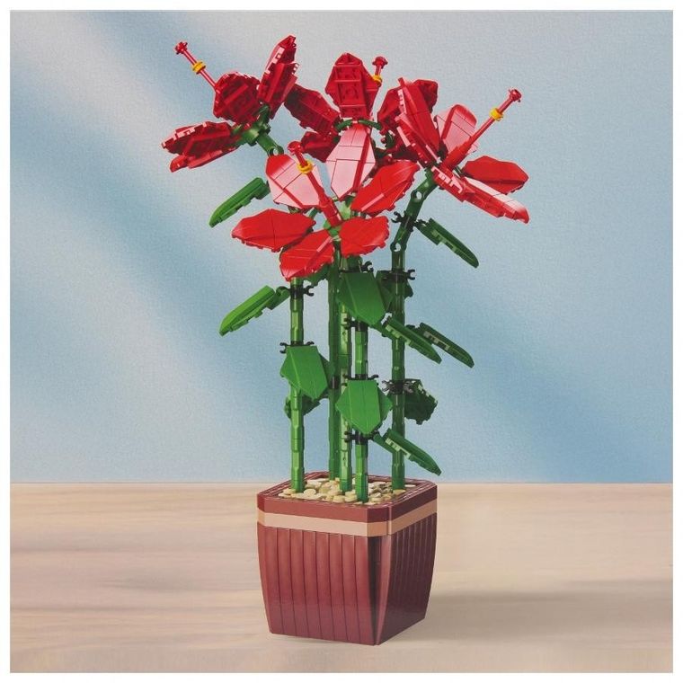 Mega Creative, Kwiaty, klocki konstrukcyjne, 617 elementów