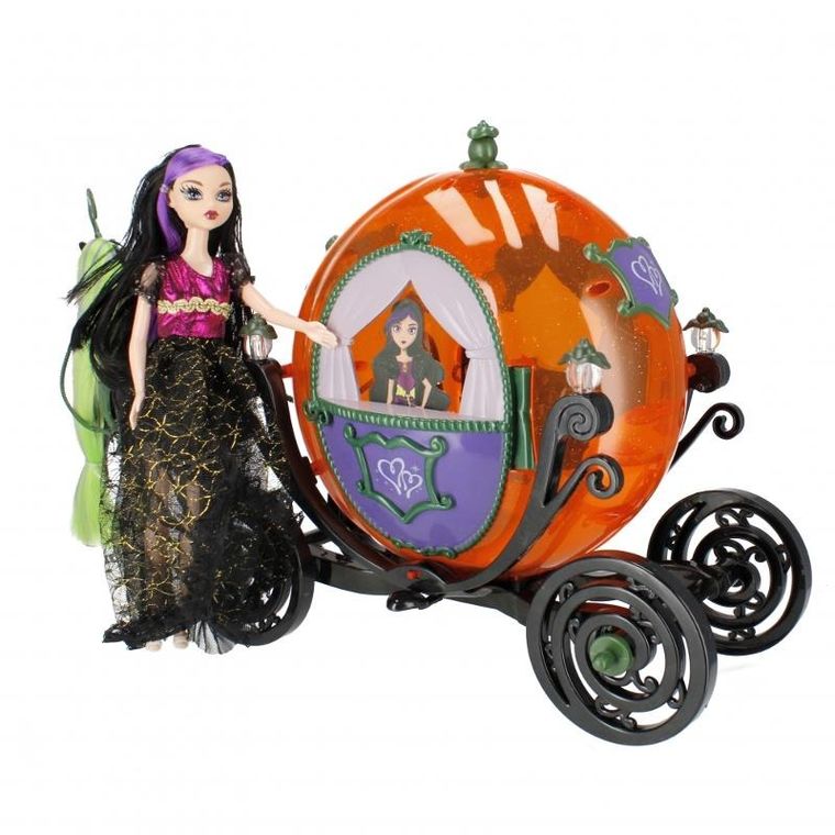 Mega Creative, lalka z karetą i koniem