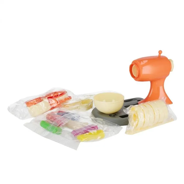 Mega Creative, masa plastyczna z akcesoriami, makaron