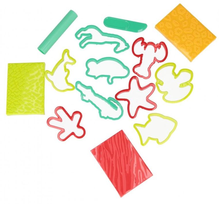 Mega Creative, masa plastyczna z akcesoriami, safari