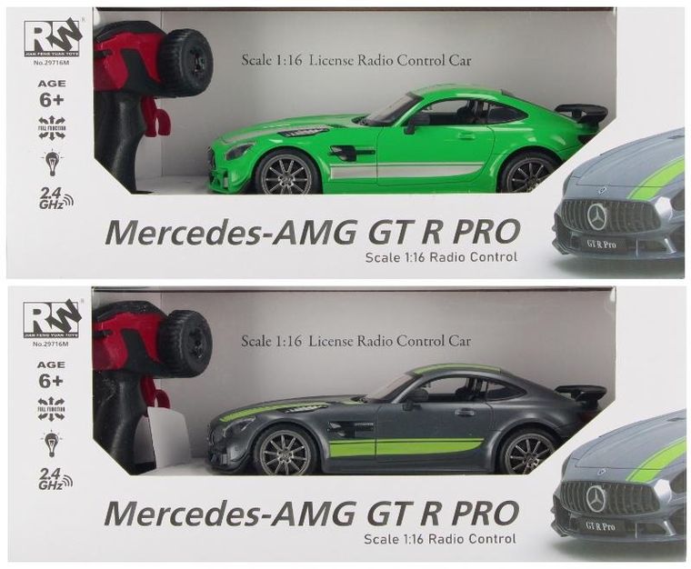 Mega Creative, Mercedes AMG GT R Pro, auto osobowe, pojazd zdalnie sterowany, 1:16