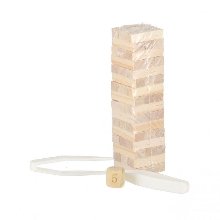 Mega Creative, mini drewniana wieża, gra zręcznościowa