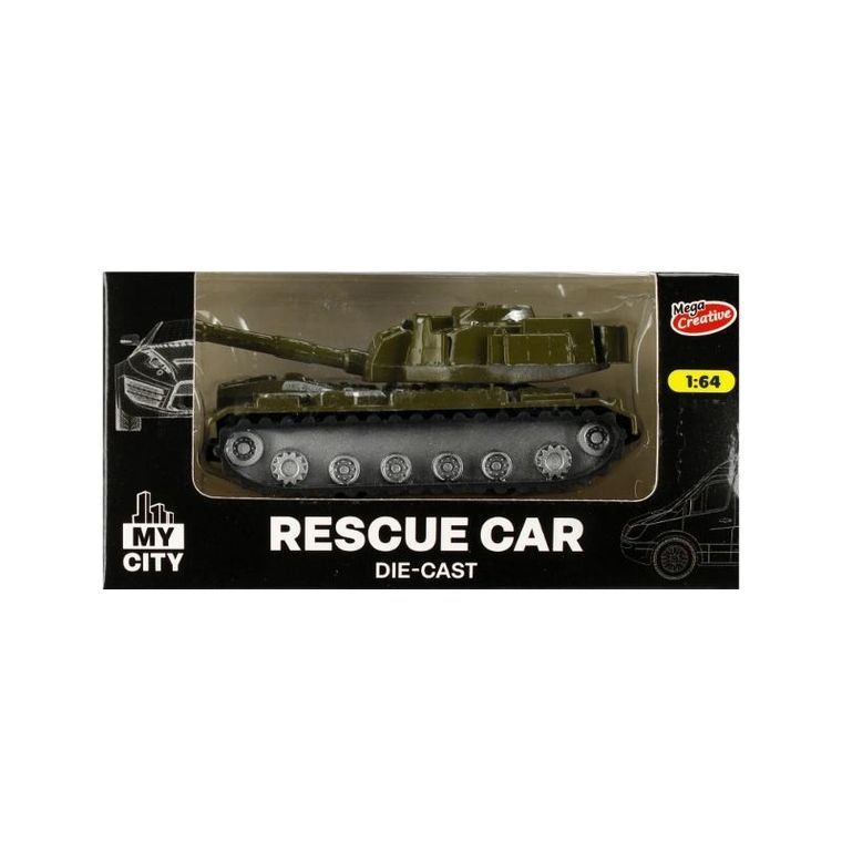 Mega Creative, Moje Miasto, metalowy pojazd ratunkowy