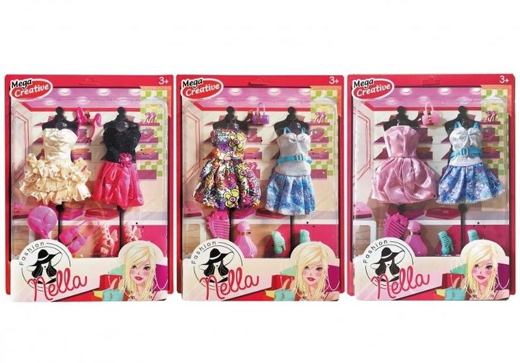 Mega Creative, Nella, ubrania i akcesoria dla lalki