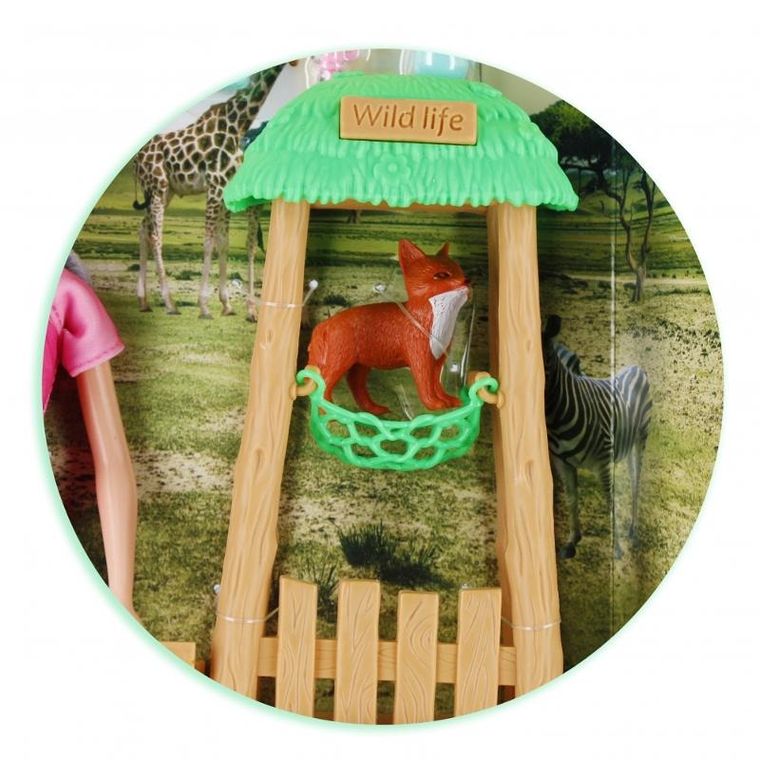 Mega Creative, Opiekun ZOO, lalka z akcesoriami, 29 cm