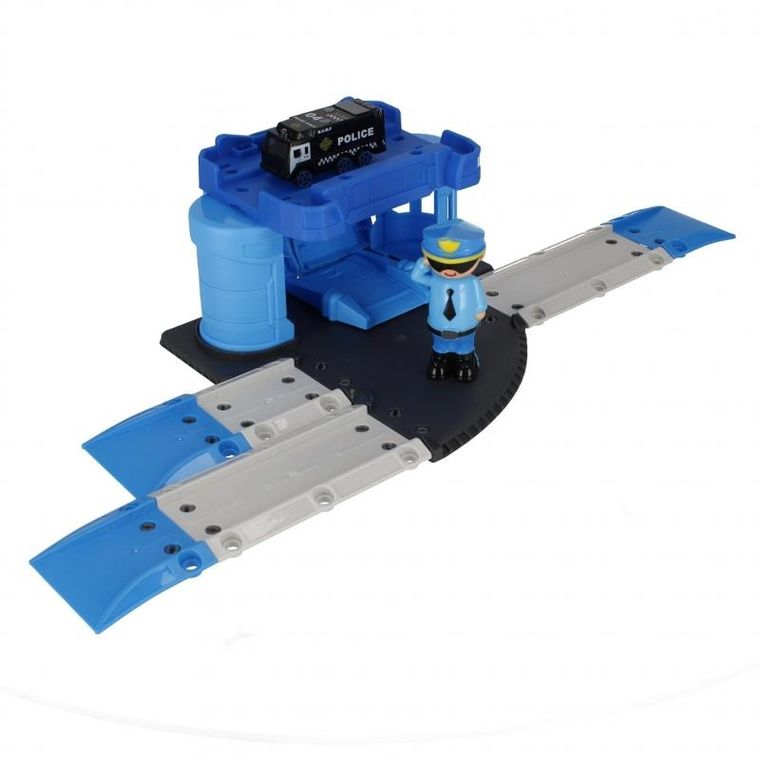 Mega Creative, parking policyjny z akcesoriami