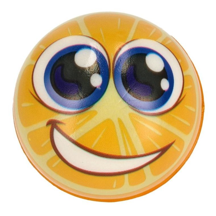 Mega Creative, piłka antystresowa, owoce, 7 cm