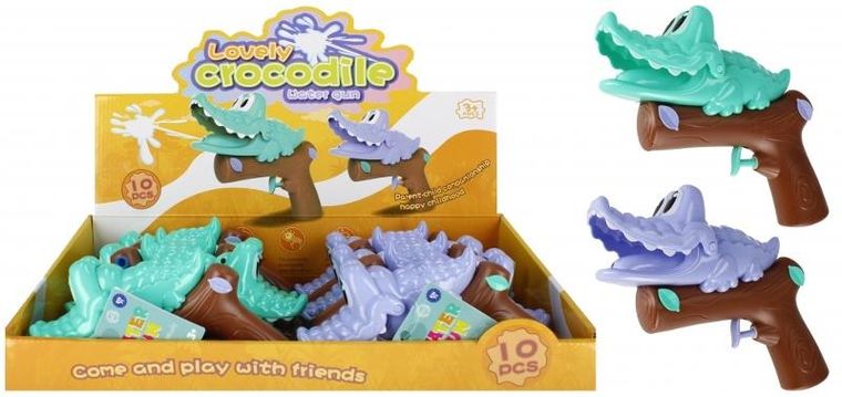 Mega Creative, pistolet na wodę, krokodyl