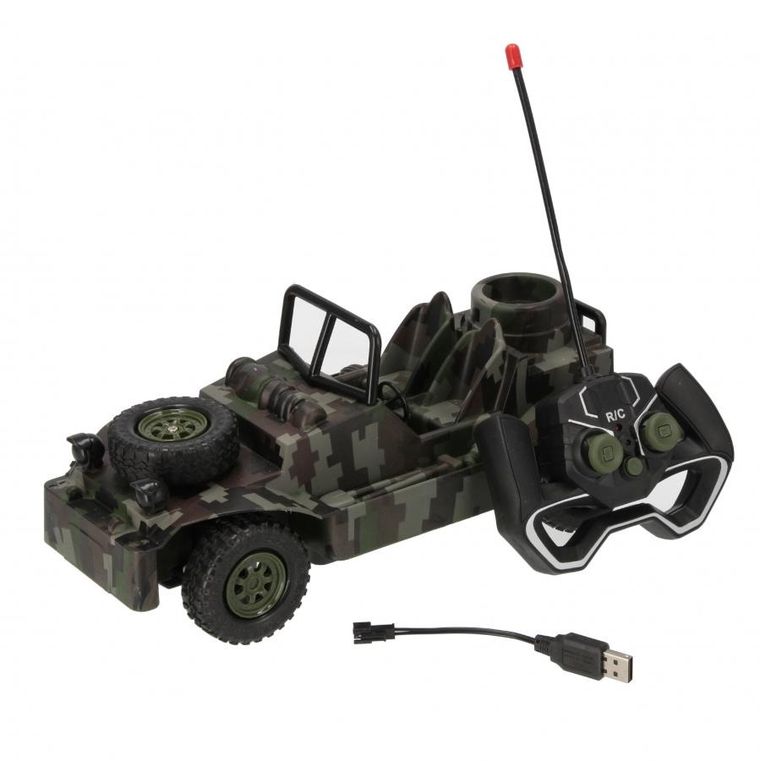 Mega Creative, pojazd wojskowy, zdalnie sterowany