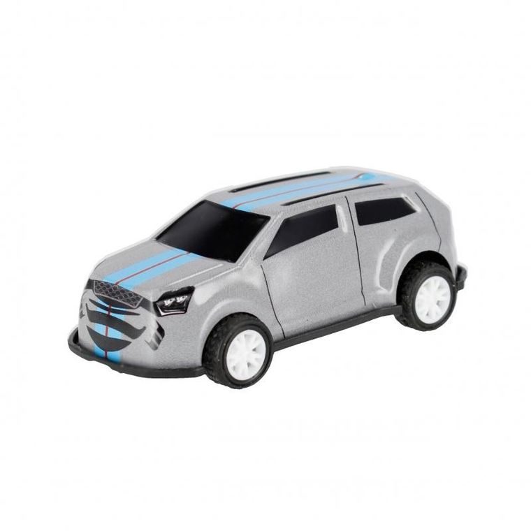 Mega Creative, pojazd wyścigowy z akcesoriami, metalowy