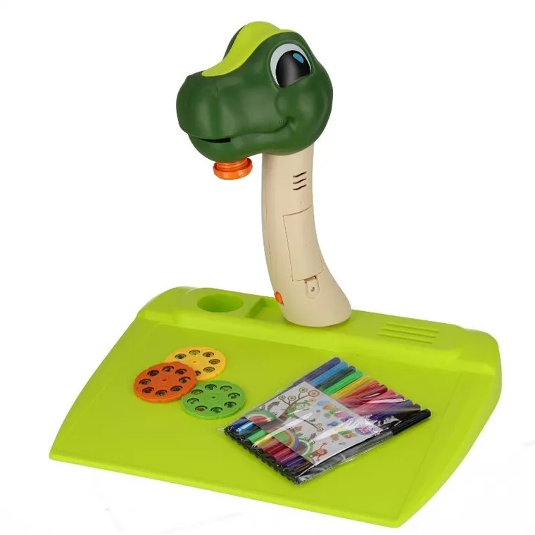 Mega Creative, projektor do nauki rysowania, dinozaur