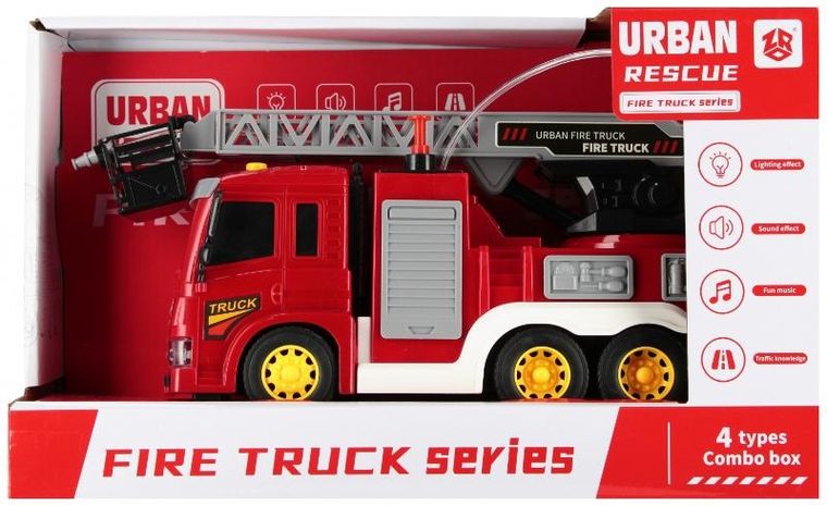 Mega Creative, straż pożarna, pojazd ratunkowy z wodą