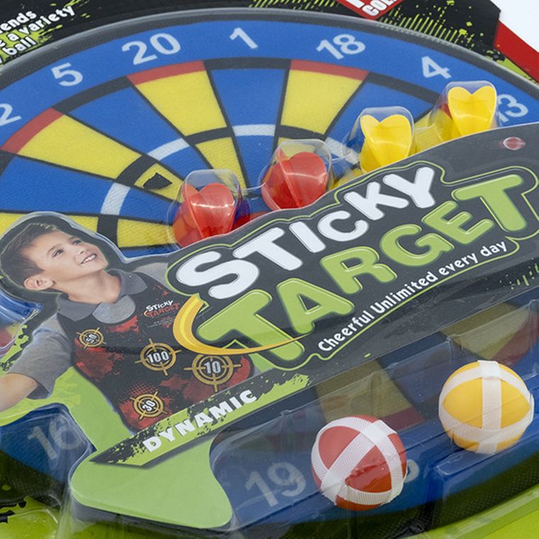 Mega Creative, tarcza z piłkami i rzutkami, gra zręcznościowa