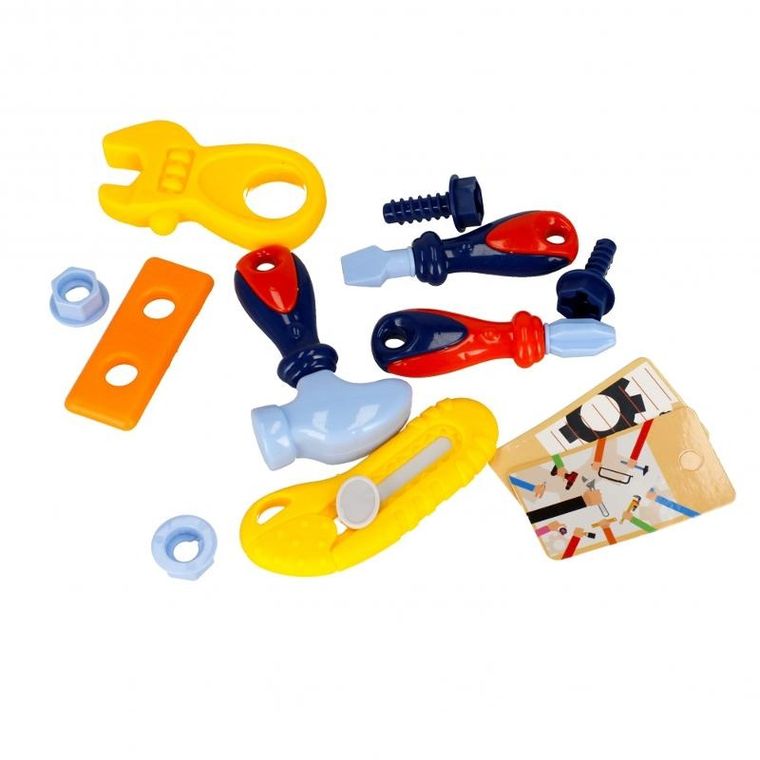 Mega Creative, warsztat z narzędziami w plecaku