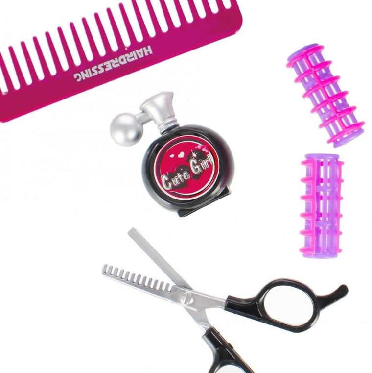 Mega Creative, zestaw akcesoriów fryzjerskich