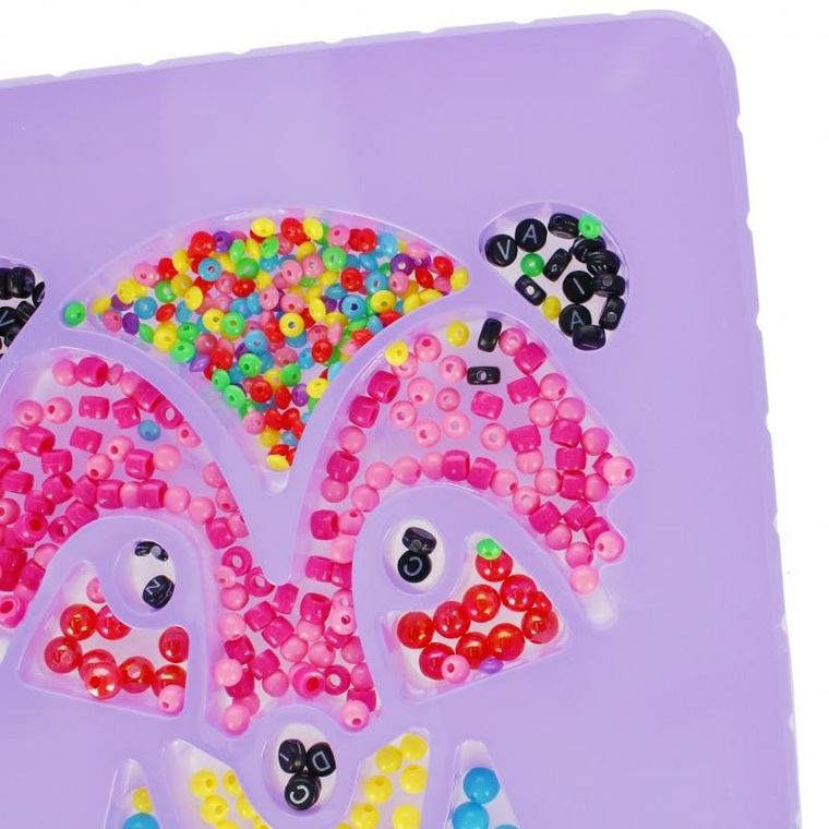 Mega Creative, zestaw koralików do nawlekania