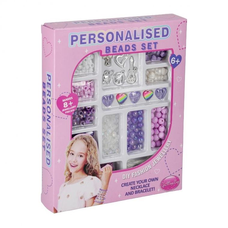 Mega Creative, zestaw koralików do nawlekania