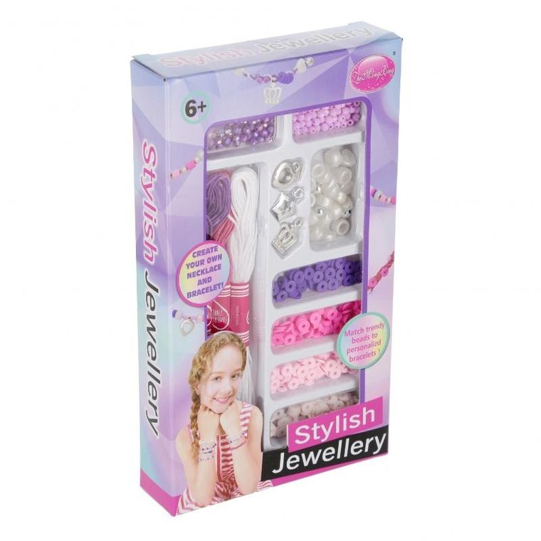 Mega Creative, zestaw koralików do nawlekania
