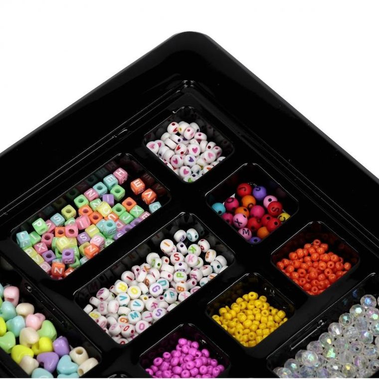 Mega Creative, zestaw koralików do robienia biżuterii