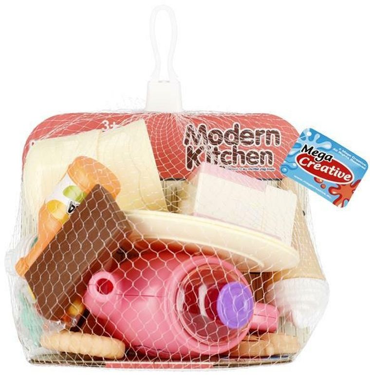 Mega Creative, zestaw kuchenny, różowy