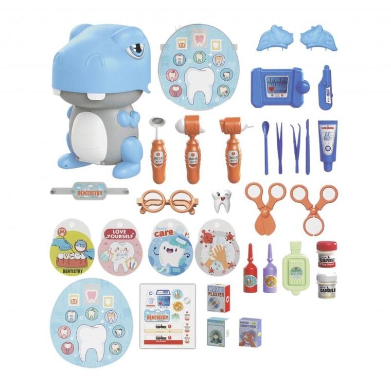 Mega Creative, zestaw lekarski, dino
