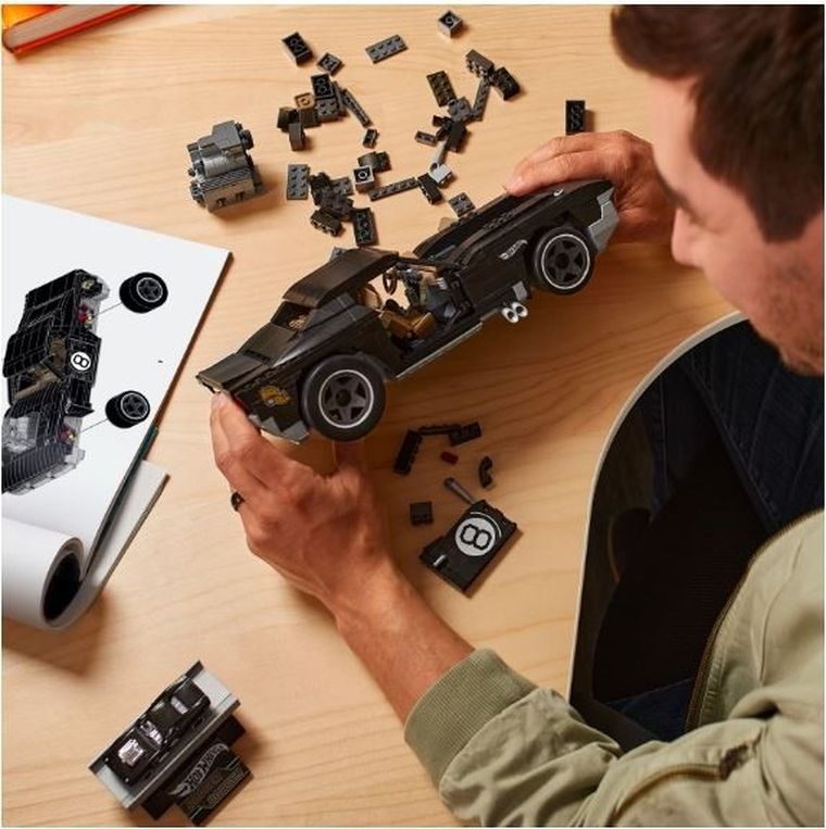 MEGA Hot Wheels, Rodger Dodger, klocki, 1011 elementów