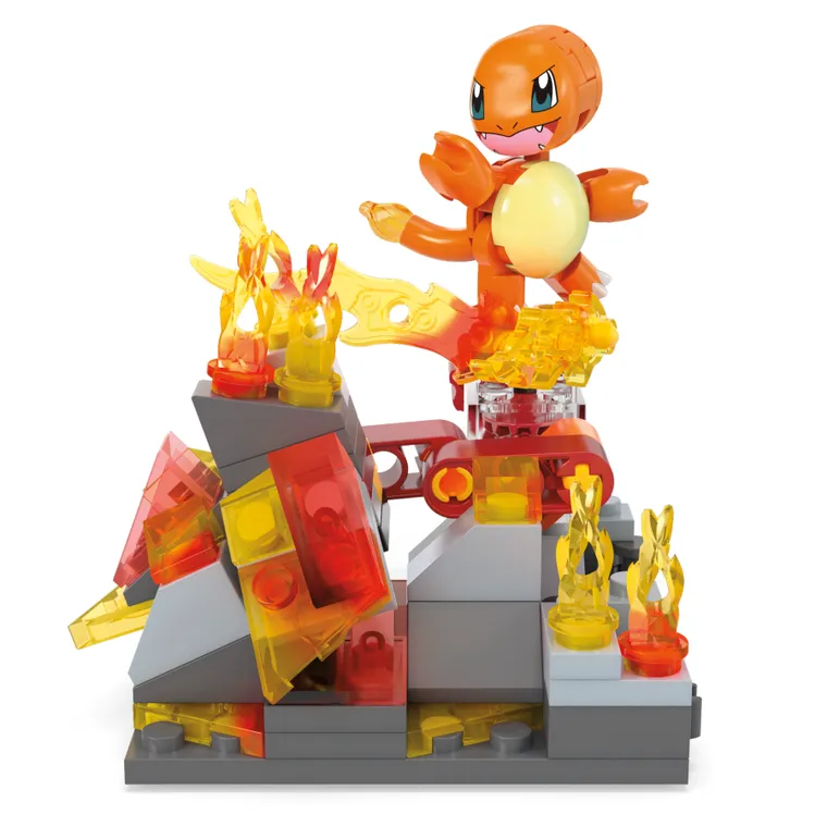 MEGA Pokemon, Charmander, klocki, 81 elementów