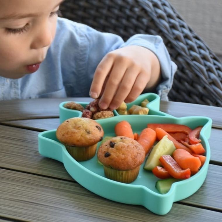 Melii, Rekin, talerzyk silikonowy, dzielony