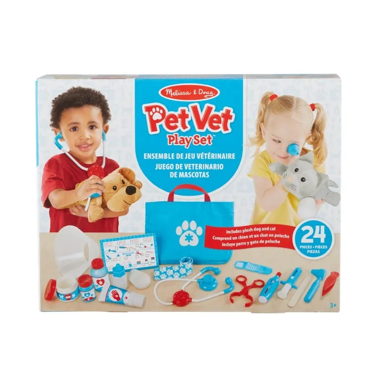 Melissa & Doug, Weterynarz, zestaw lekarski