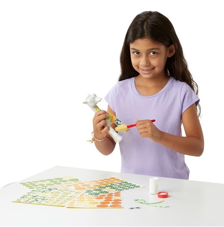 Melissa & Doug, Żyrafa, zestaw do decoupag'u