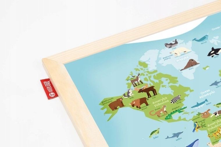 Memobe, Animal adventure! tablica edukacyjna, 60-40 cm