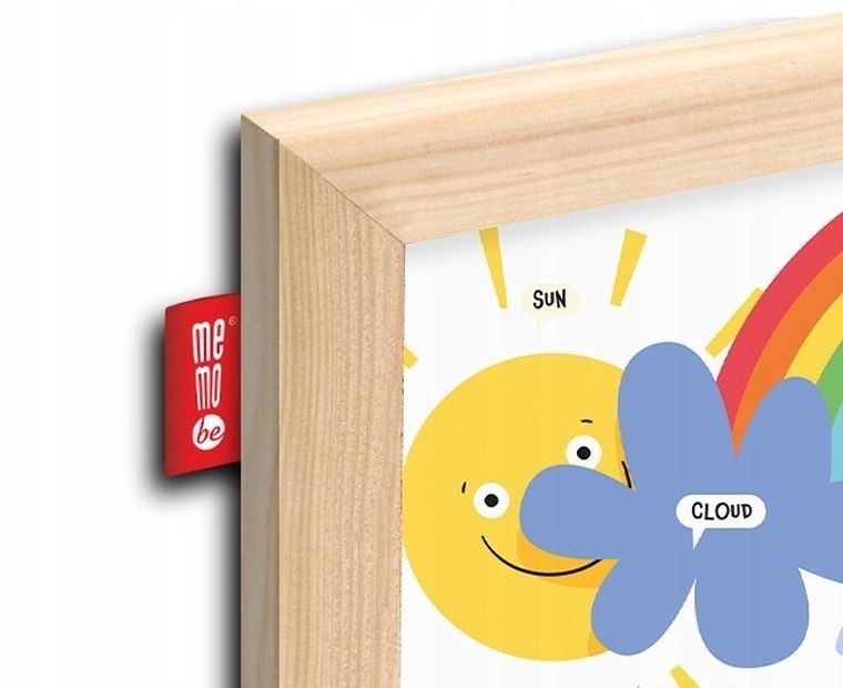 Memobe, English adventure! tablica edukacyjna, 60-40 cm