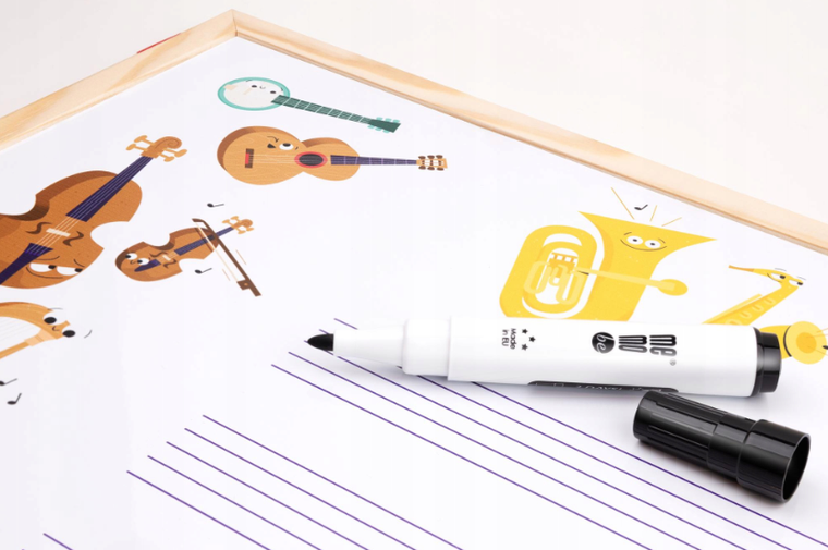 Memobe, Music adventure! tablica edukacyjna, 60-40 cm