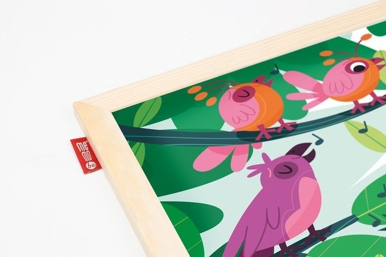 Memobe, Music adventure! tablica edukacyjna, 60-40 cm