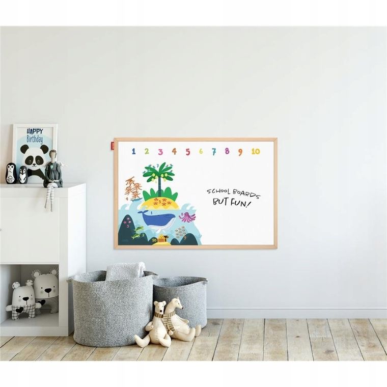 Memobe, Numbers adventure! tablica edukacyjna, 60-40 cm