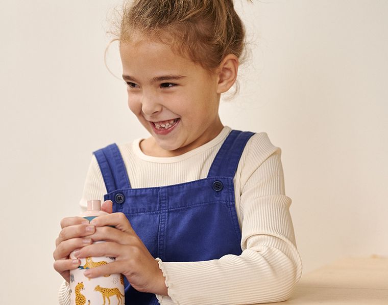 Mepal, Campus, Animal Planet, butelka dla dzieci pop-up, Tiger, 400 ml