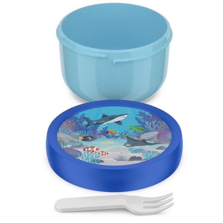 Mepal, Campus, Fruit Box, pudełko na owoce, Tropical Ocean, 300 ml