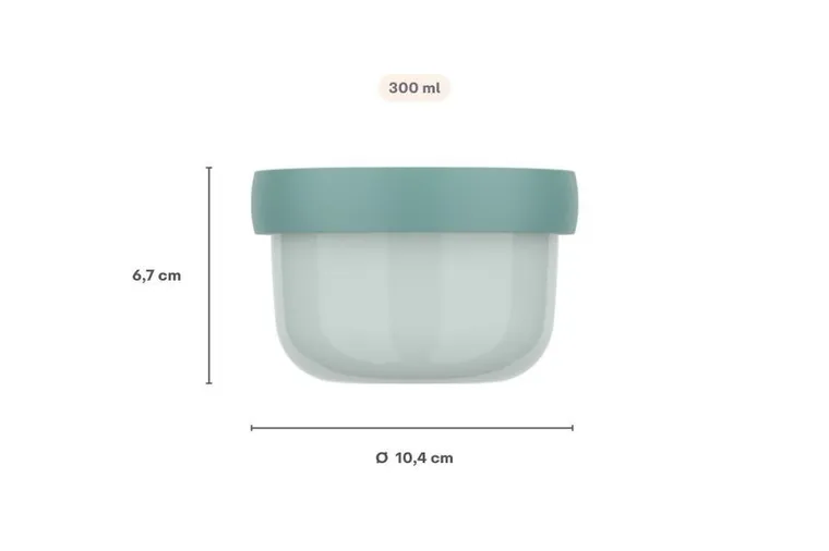 Mepal, Campus, lunchbox, bidon i pojemnik na owoce, zestaw, Unicorn Glow