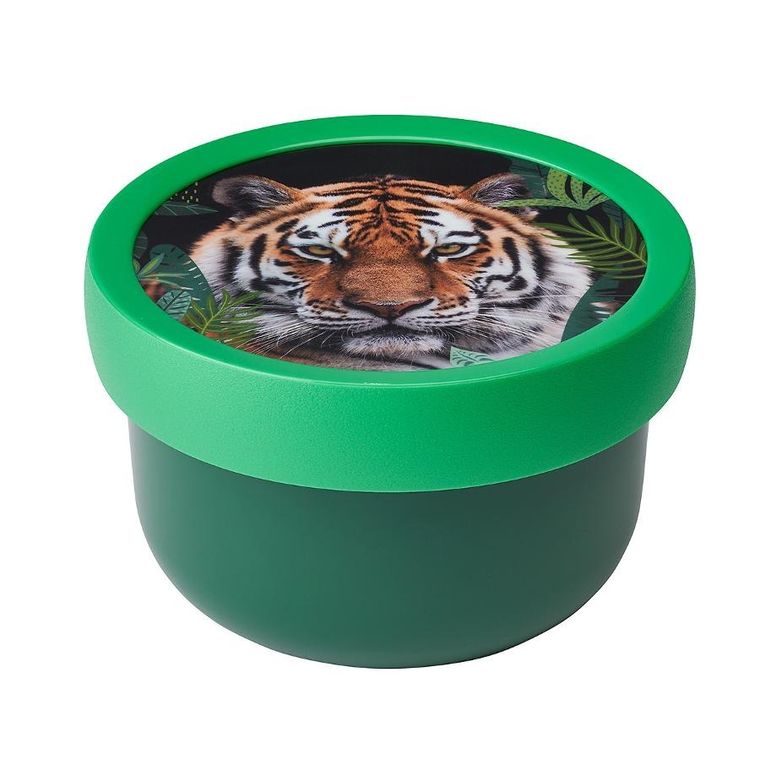 Mepal, Campus, Wild Tiger, lunchbox, bidon i pojemnik na owoce, zestaw