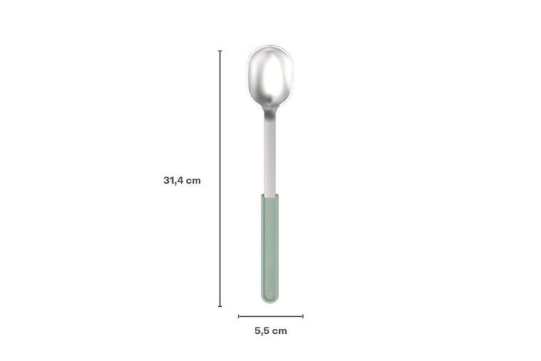 Mepal, Chef It, łyżka do serwowania, stalowa, Coral, 32 cm