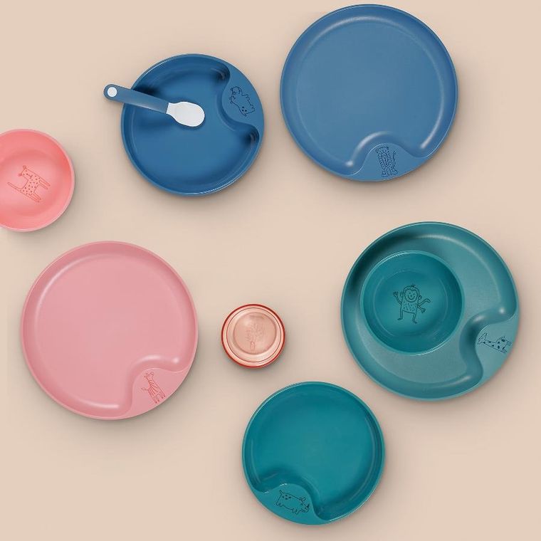 Mepal, Mio, Deep Turquoise, talerzyk dziecięcy