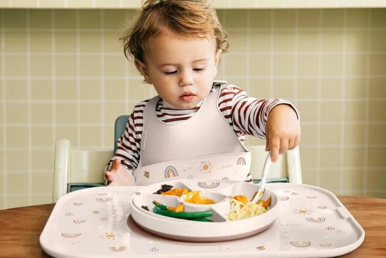 Mepal, Mio, Fairy Garden, taca dla dzieci do serwowania i nauki jedzenia