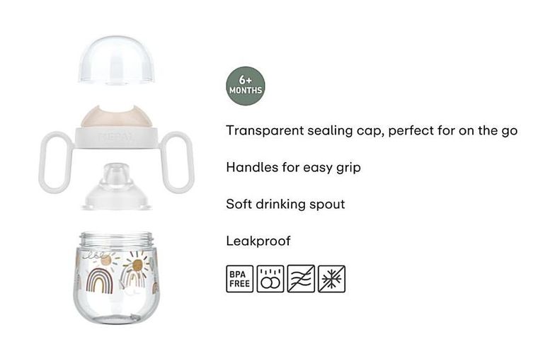 Mepal, Mio, Forest Friends, kubek niekapek, 6m+, 200 ml