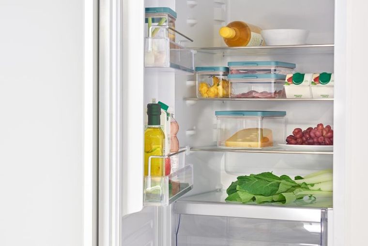 Mepal, Omnia, pojemnik na wędliny i sery, Nordic Black, 500+1200 ml