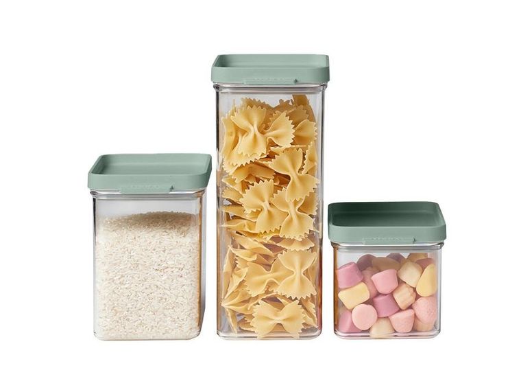 Mepal, Omnia, zestaw 3 pojemników, Nordic Sage